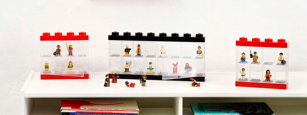 Lego - Vitrine 'Minifigure 16' (Zwart)
