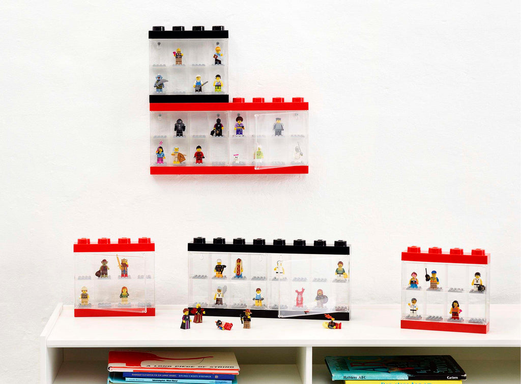 Lego - Vitrine 'Minifigure 8' (Zwart)