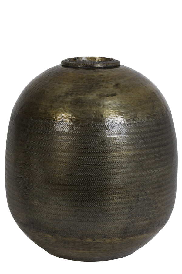 Light &amp; Living - Vase 'Lezay' (Bronze Antique)