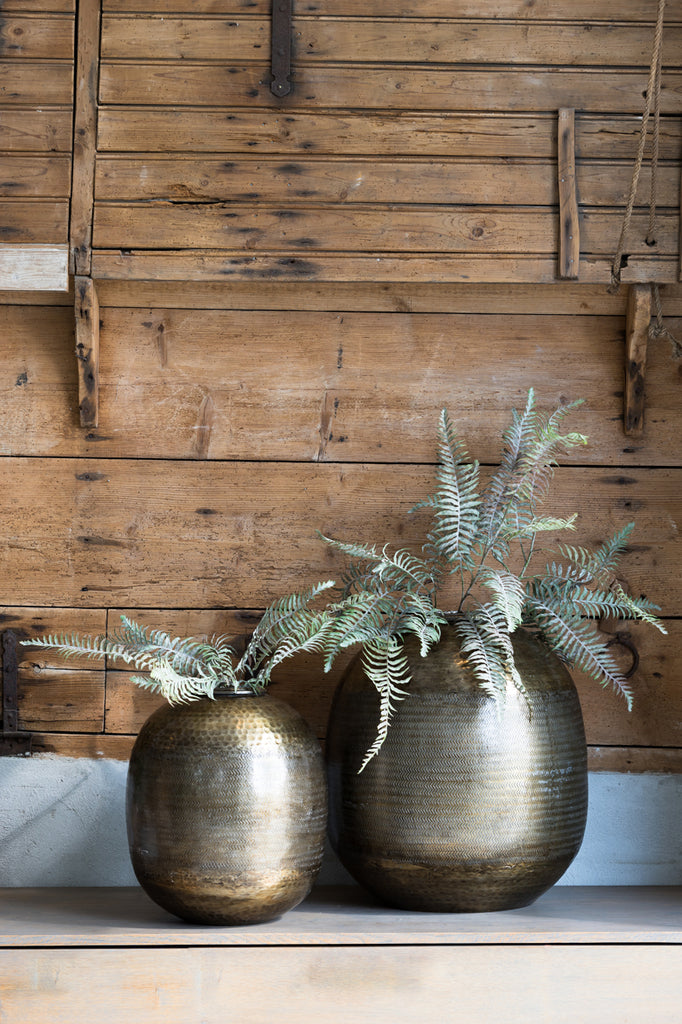 Light &amp; Living - Vase 'Lezay' (Bronze Antique)