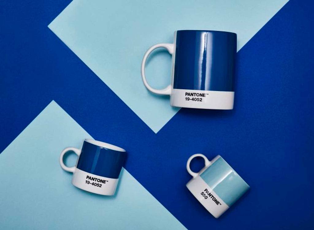 Copenhagen Design - Tasse à expresso 'Pantone' (120ml, Bleu clair 550)