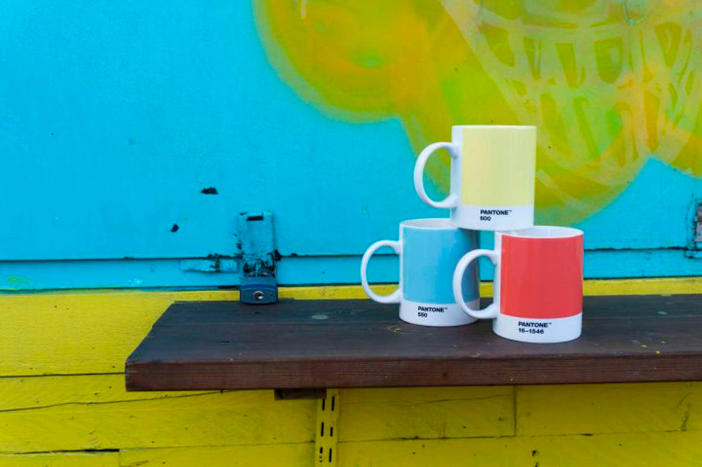 Copenhagen Design - Tasse à café 'Pantone' (375ml, Jaune clair 600)