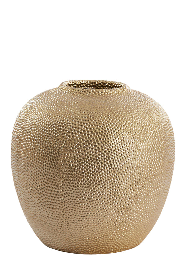 Licht &amp; Wohnen - Vase 'Limme' (Gold)