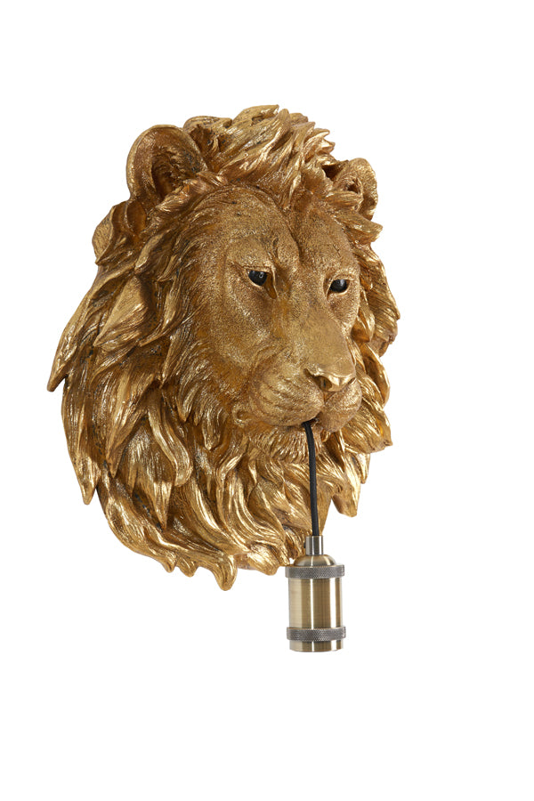 Light & Living - Wandlamp 'Lion' (Antique Bronze)