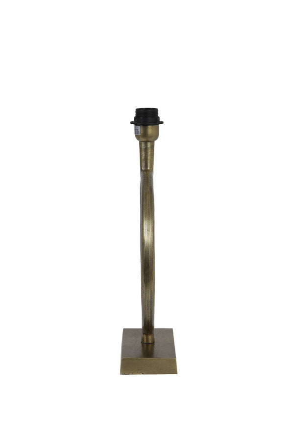 Light &amp; Living - Pied de lampe 'Livu' (35 cm de haut, Bronze Antique Brut)