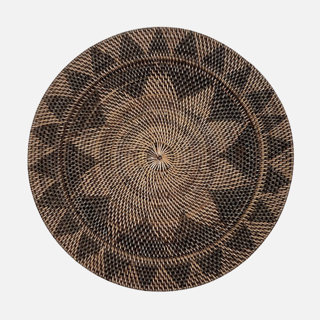 Uma Cantik - Wanddecoratie 'Lombok' (Zwart, 50cm)