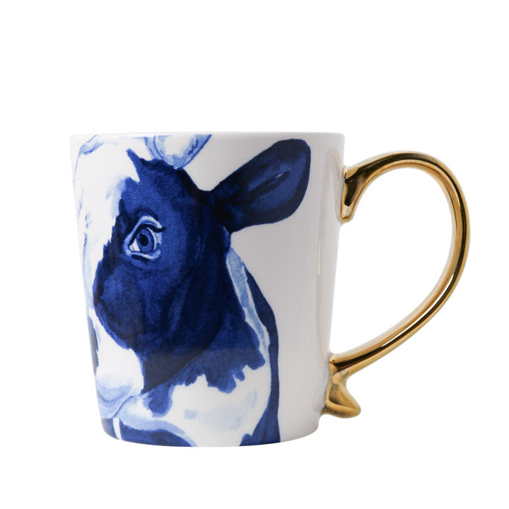 Heinen Delft Bleu - Tasse 'Vache'