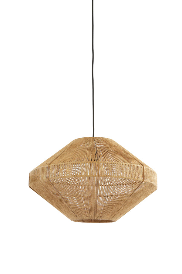 Light &amp; Living - Lampe suspendue 'Mallow' (Taille S, Jute, Naturel)