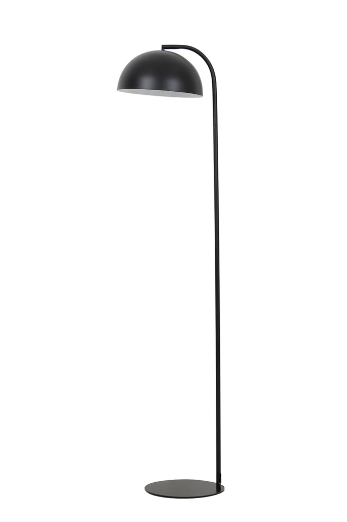 Light &amp; Living - Lampadaire 'Mette' (155cm de haut, Noir mat)