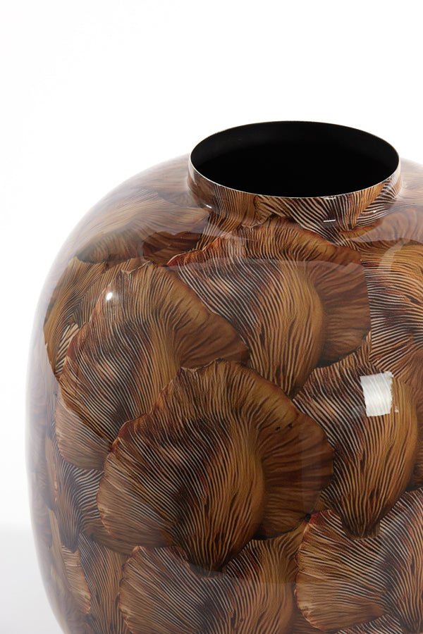 Light &amp; Living - Vase 'Milos' (Marron &amp; Marron Clair)