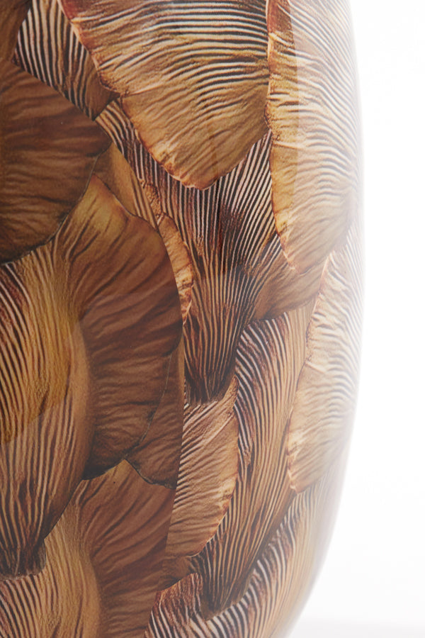 Light &amp; Living - Vase 'Milos' (Marron &amp; Marron Clair)