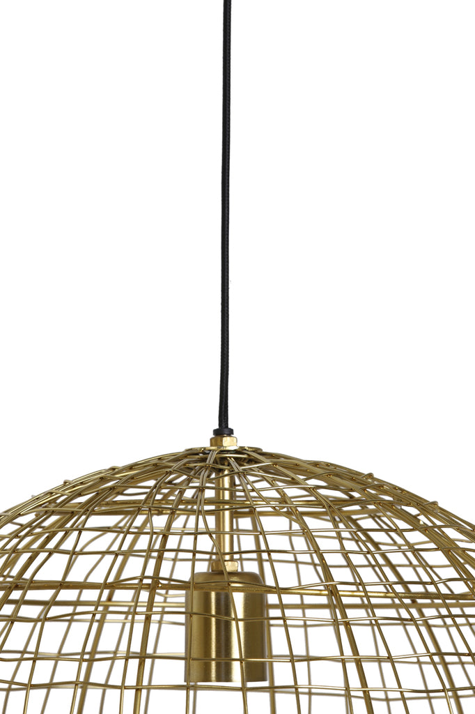 Light &amp; Living - Lampe suspendue 'Mirana' (Taille S, Or)