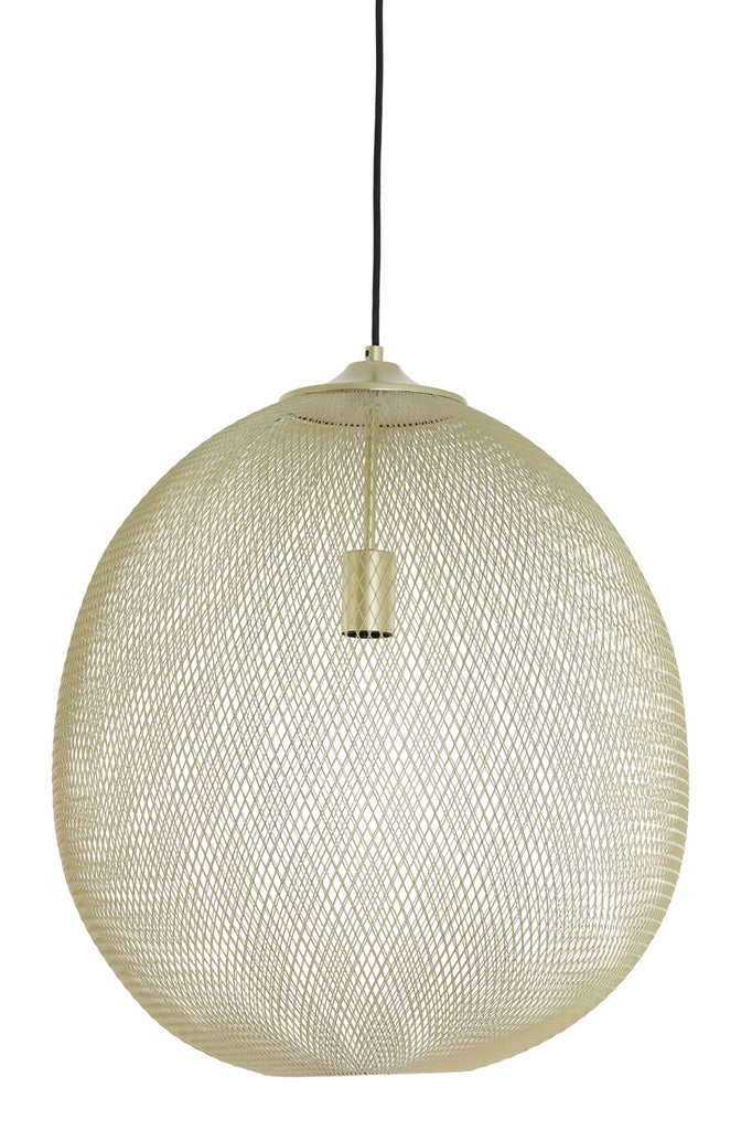 Light & Living - Hanglamp 'Moroc' (Maat L, Goud)