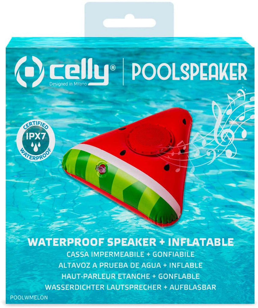 Celly - Opblaasbare speaker 'Watermeloen' (Zwembad)