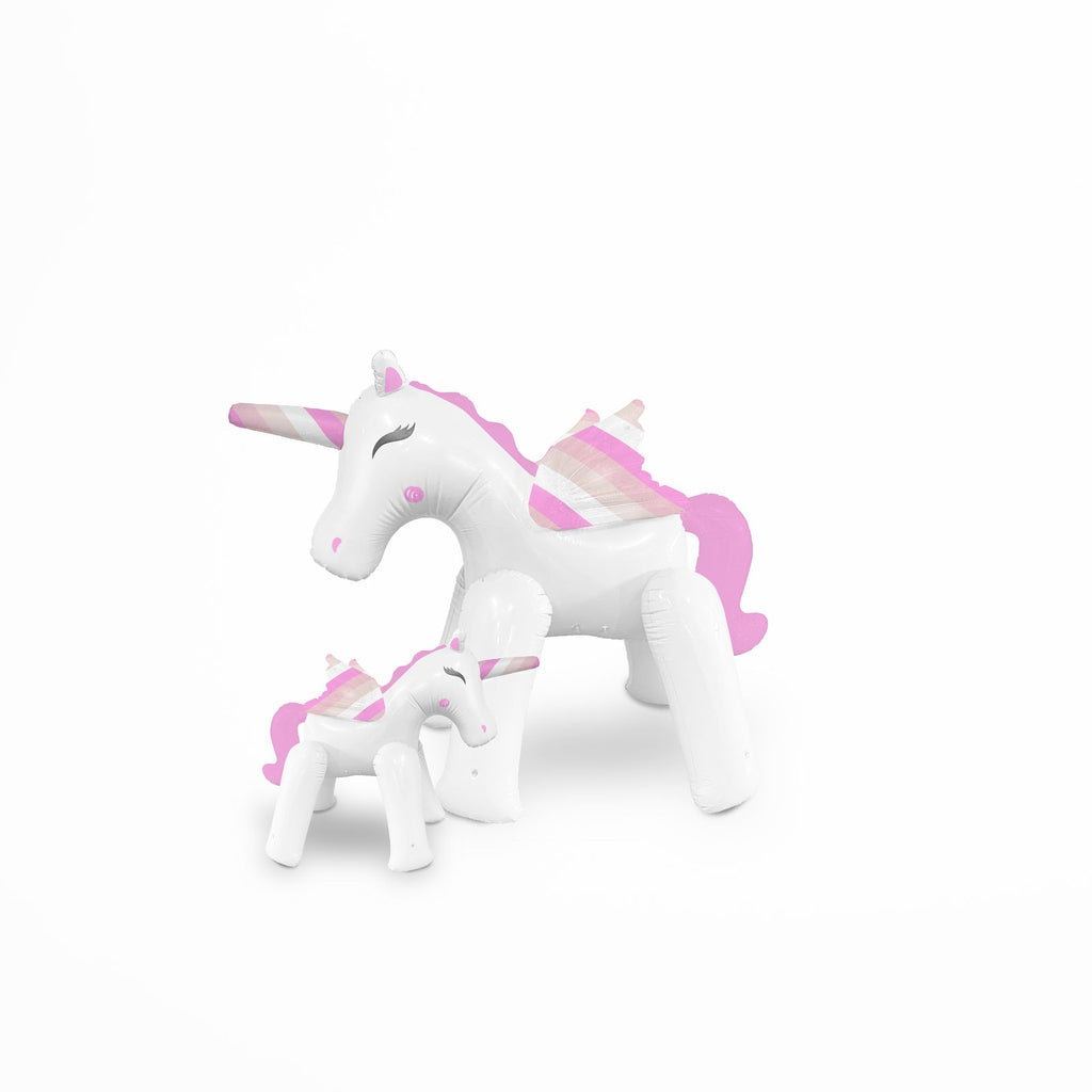 Sunnylife - Opblaasbaar zwembadspel 'Sprinkler Unicorn' (170cm)