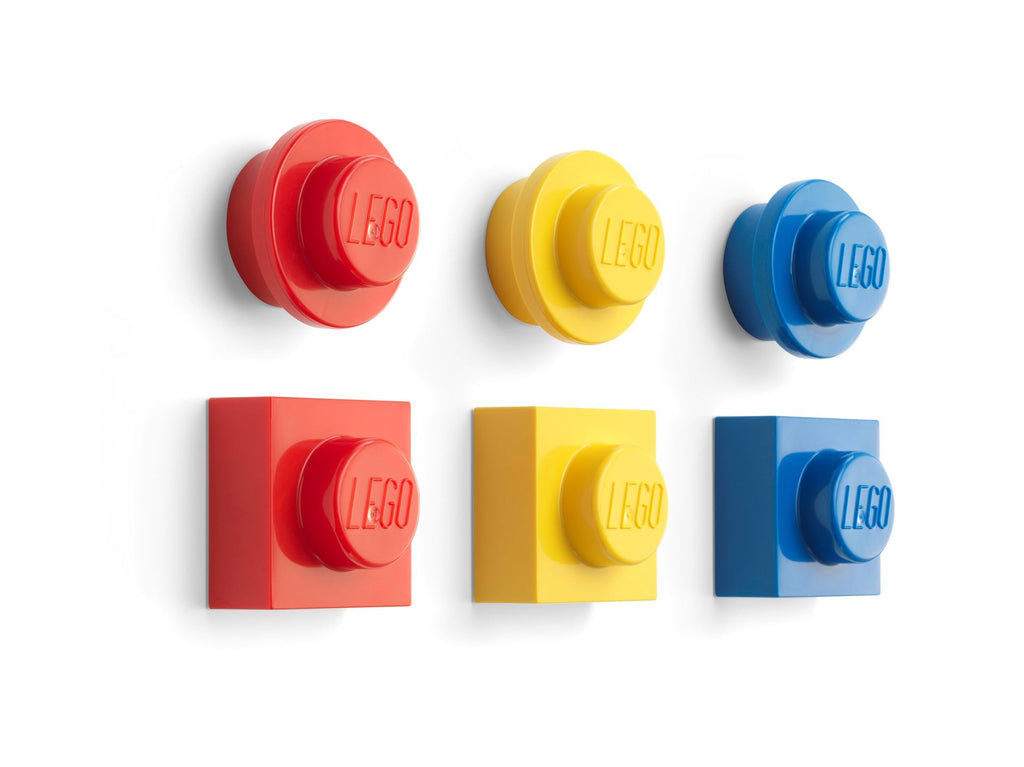 Lego - Magneet 'Brick' (Set van 6)