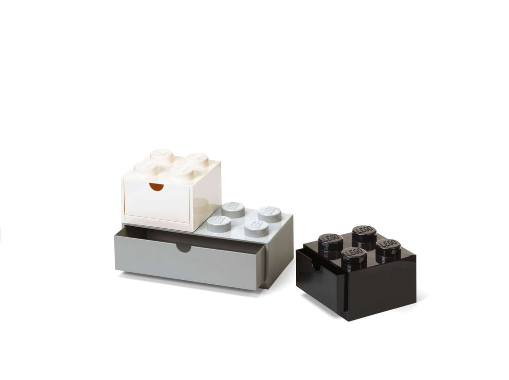 Lego - Opbergbox 'Brick' (Met lade, set van 3)