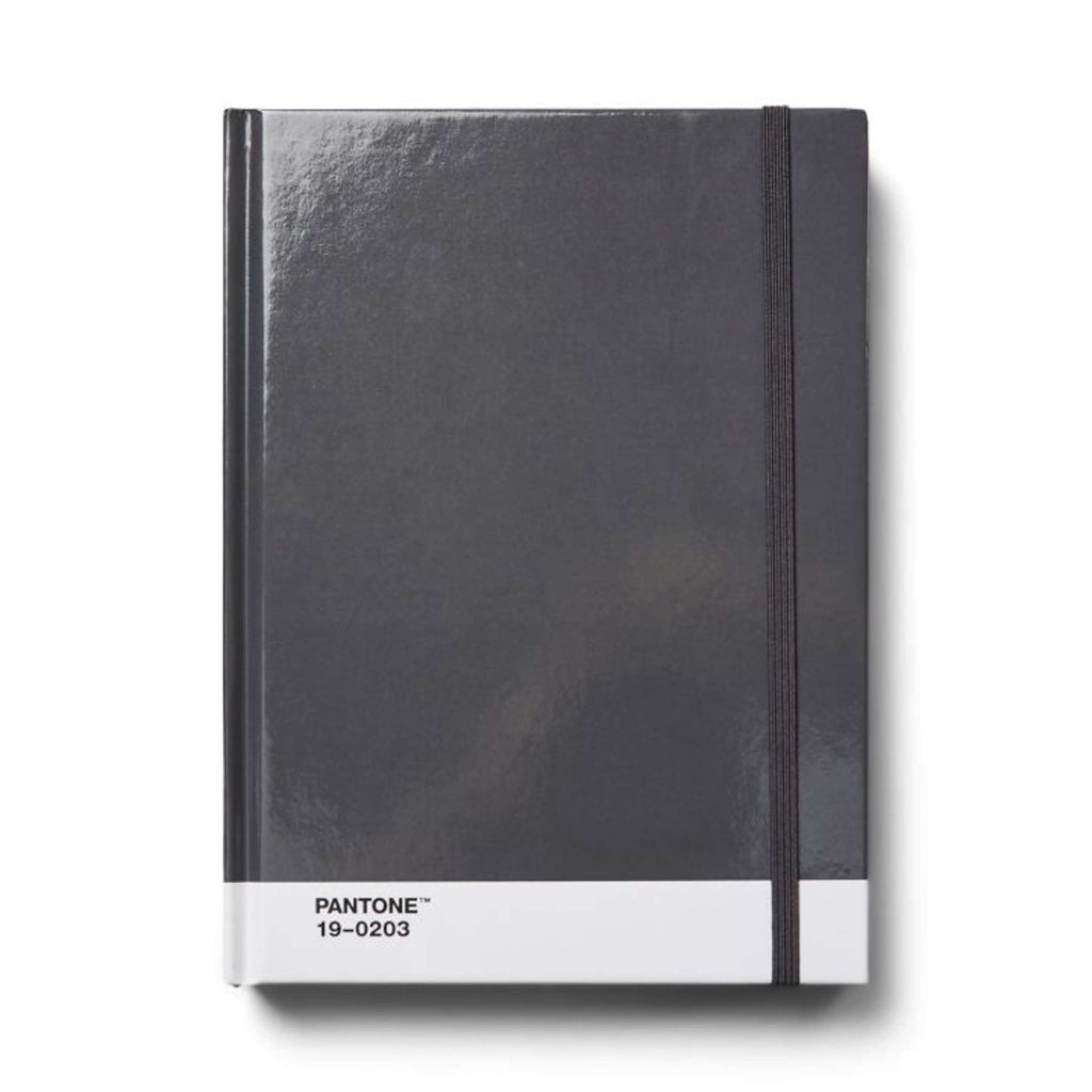 Copenhagen Design - Notitieboek 'Pantone' (Groot, Dotted Pages, Grey 19-0203)