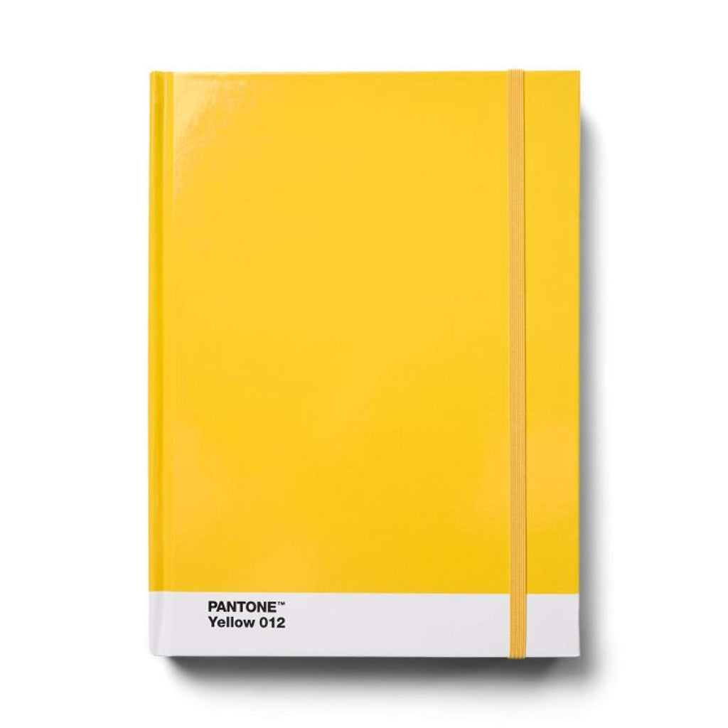 Copenhagen Design - Carnet 'Pantone' (grandes pages pointillées, jaune 012 C)