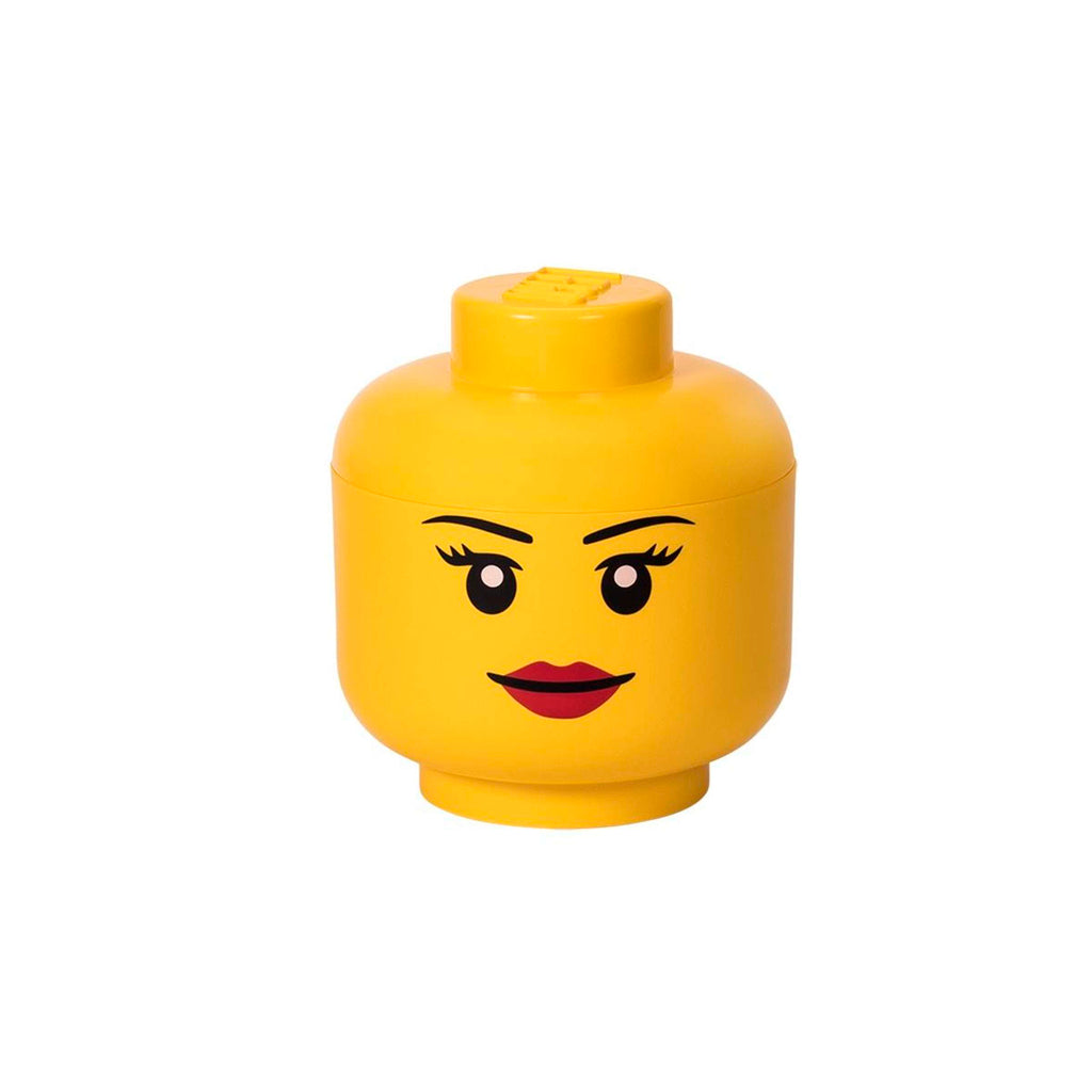 Lego - Opbergbox 'Girl-hoofd' (Groot)