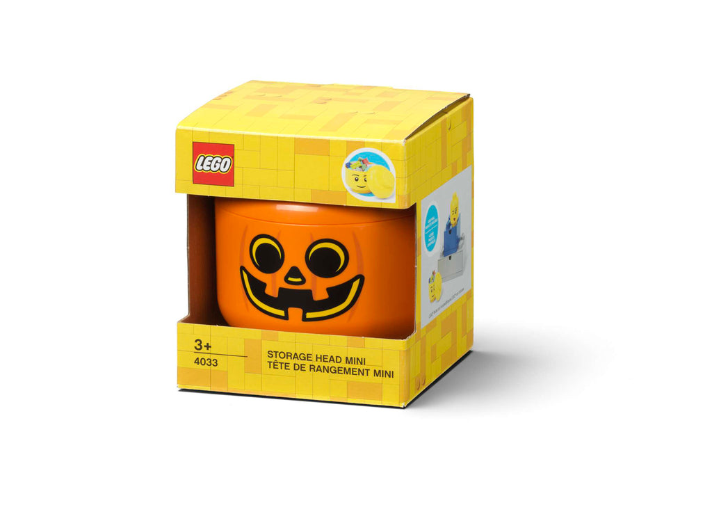 Lego - Opbergbox 'Pompoenhoofd' (Mini)