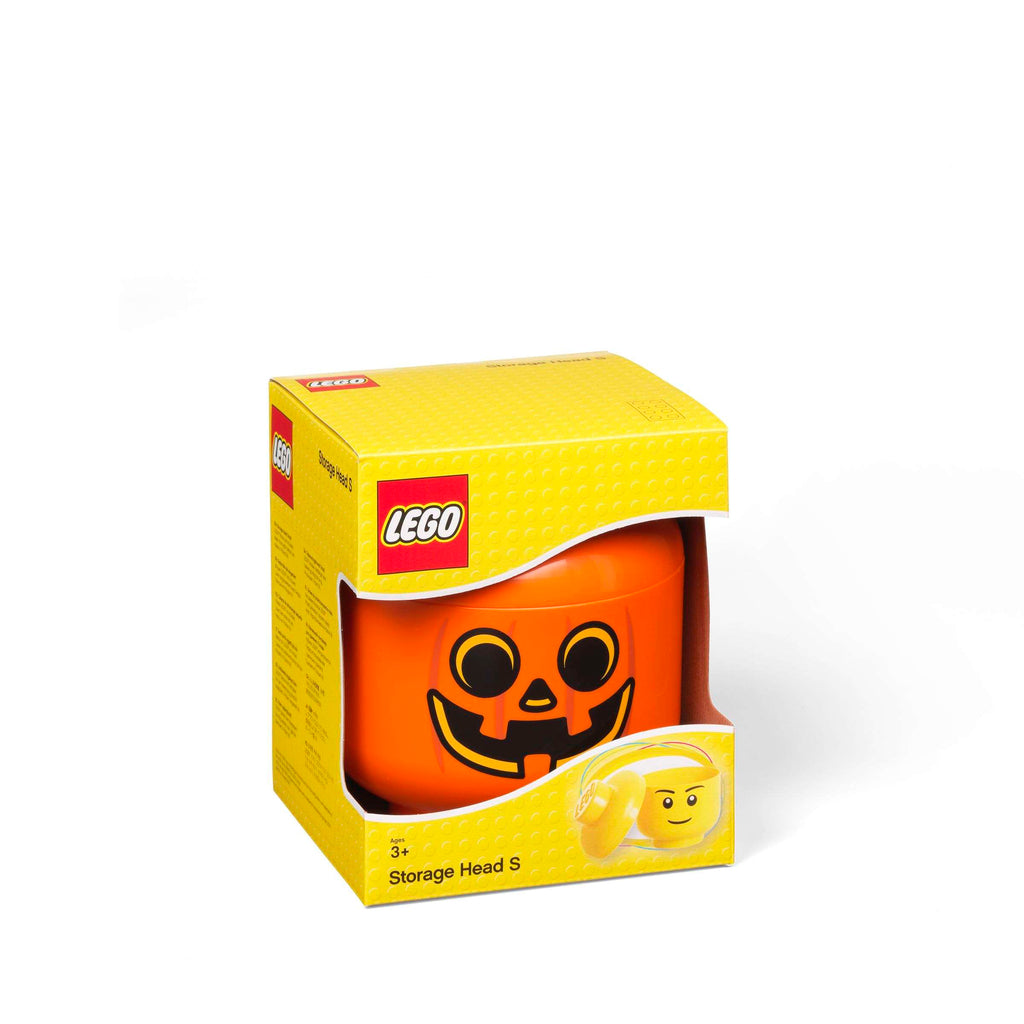 Lego - Opbergbox 'Pompoenhoofd' (Klein)
