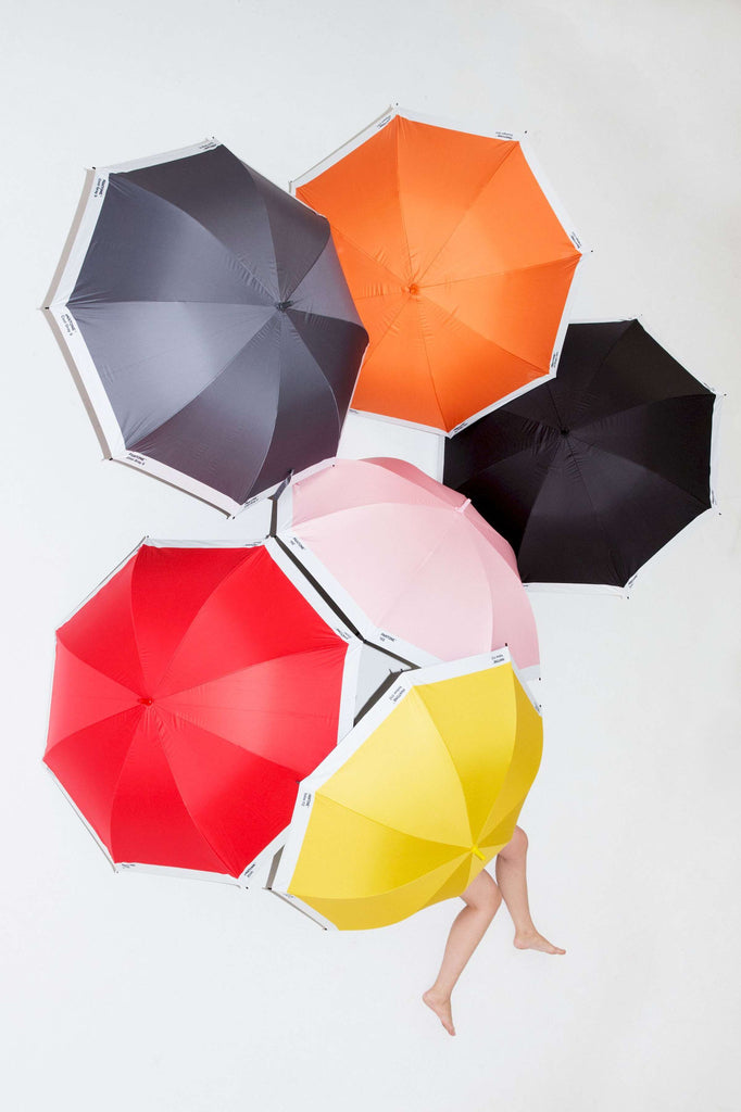 Copenhagen Design - Parapluie 'Pantone' (Grand, Orange 021)