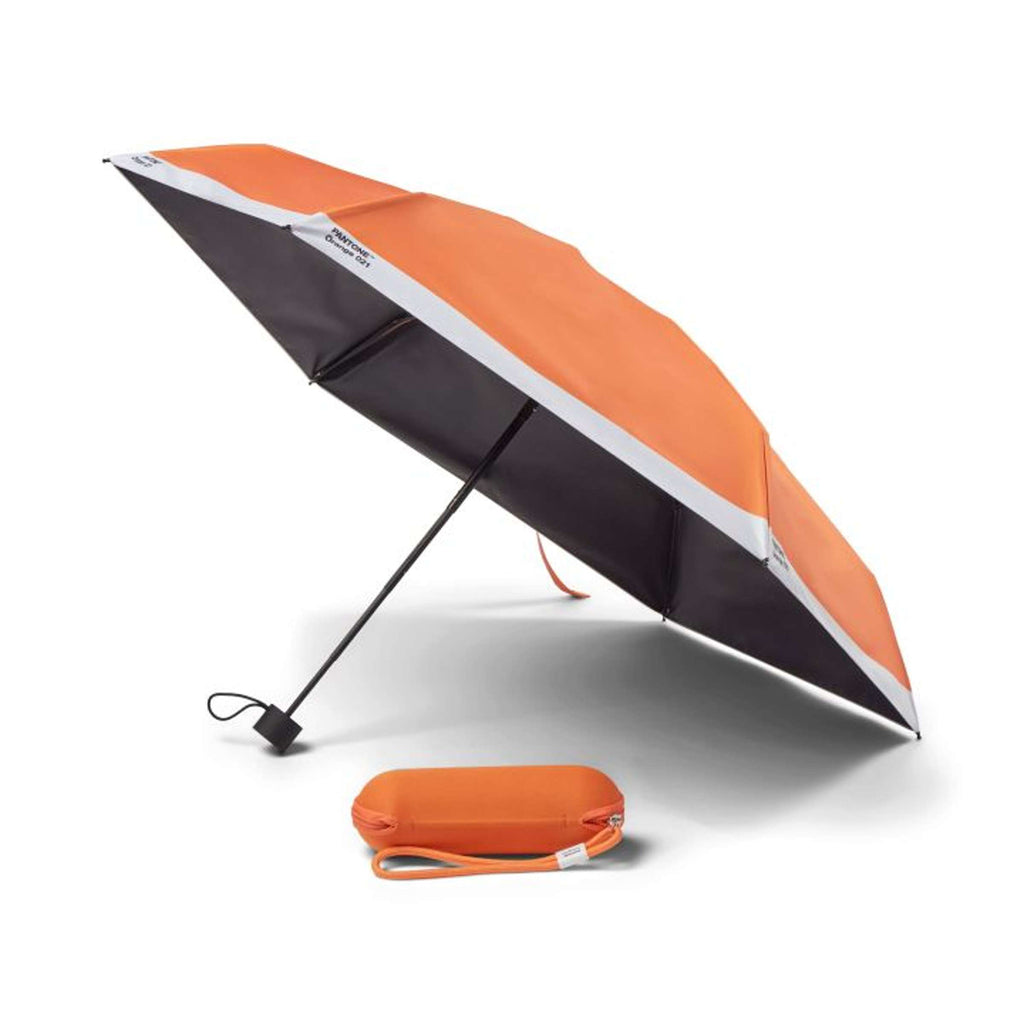 Parapluie Compact dans un Sac de Voyage - Orange 021