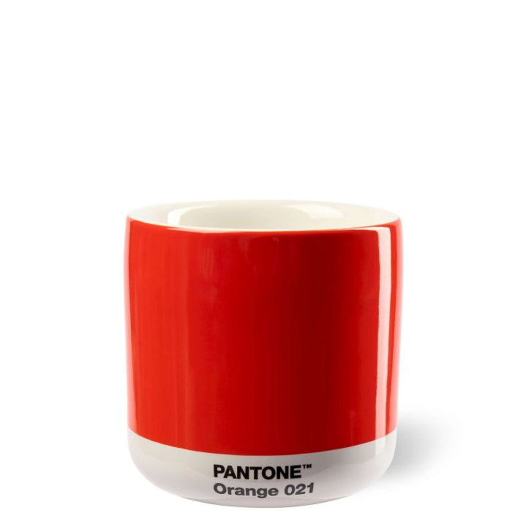 Copenhagen Design - Latte beker 'Pantone' (Dubbelwandig, 220ml, Orange 021 C)
