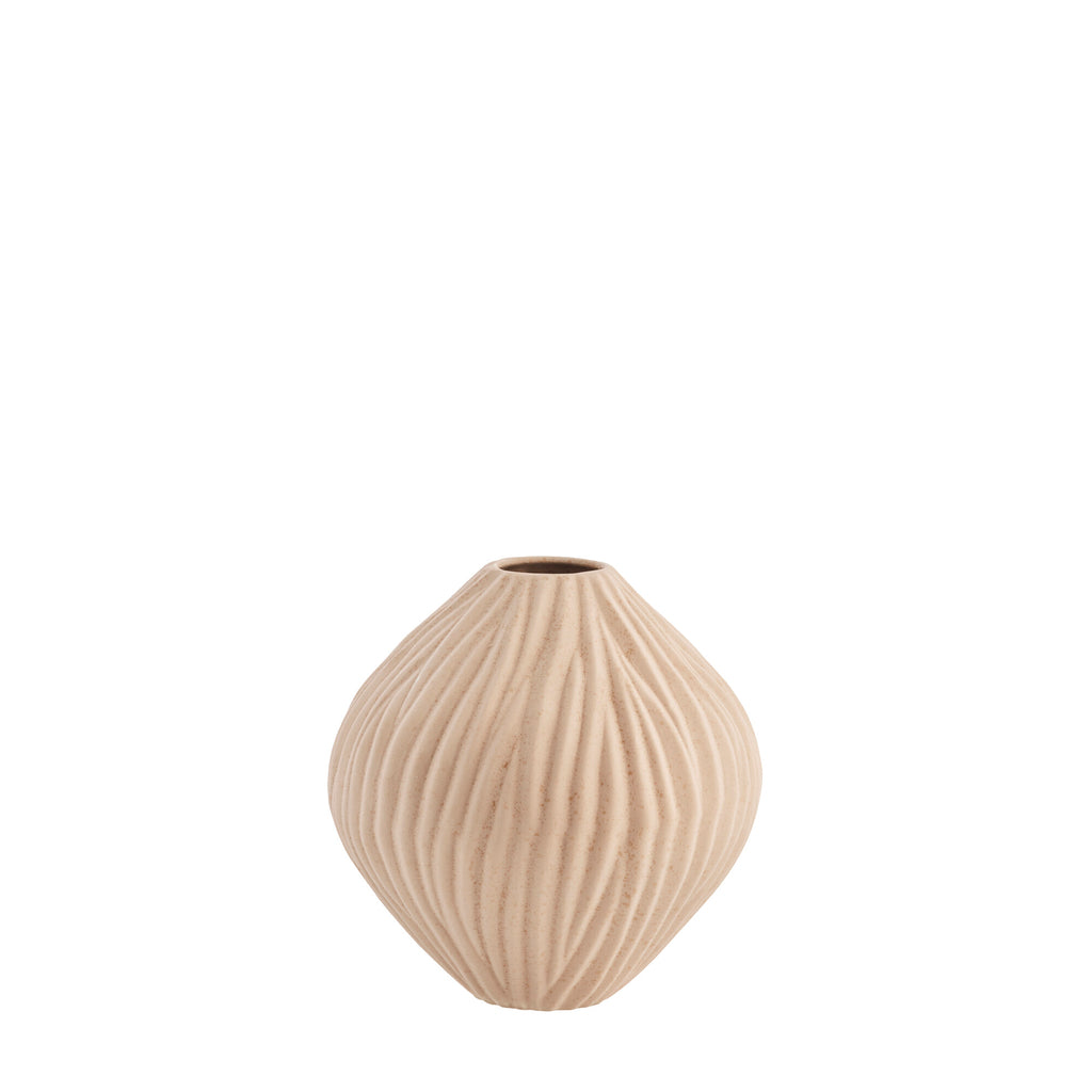 Lene Bjerre - Vase 'Esmia' (21 cm de haut, Poudre)