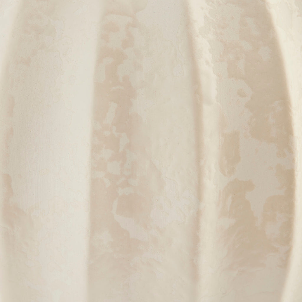 Lene Bjerre - Vase 'Esme' (42cm de haut, Blanc cassé)