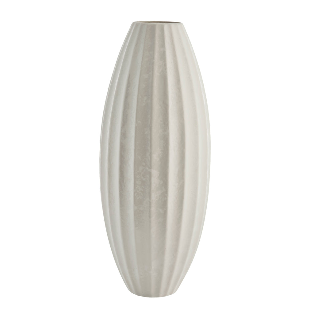 Lene Bjerre - Vase 'Esme' (51 cm de haut, Blanc cassé)