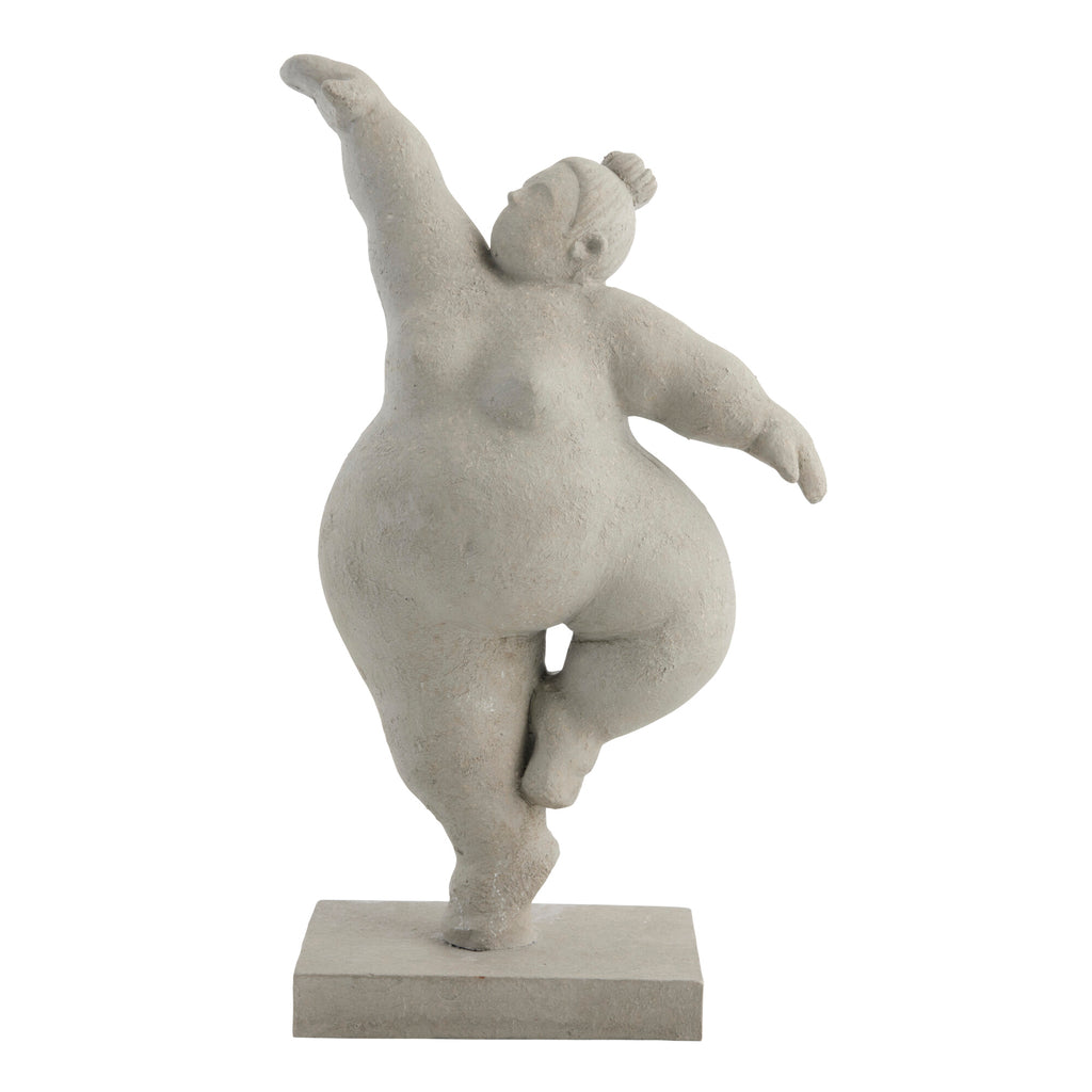 Lene Bjerre - Decoratief figuur 'Serafina' (28.8cm hoog, Grijs)