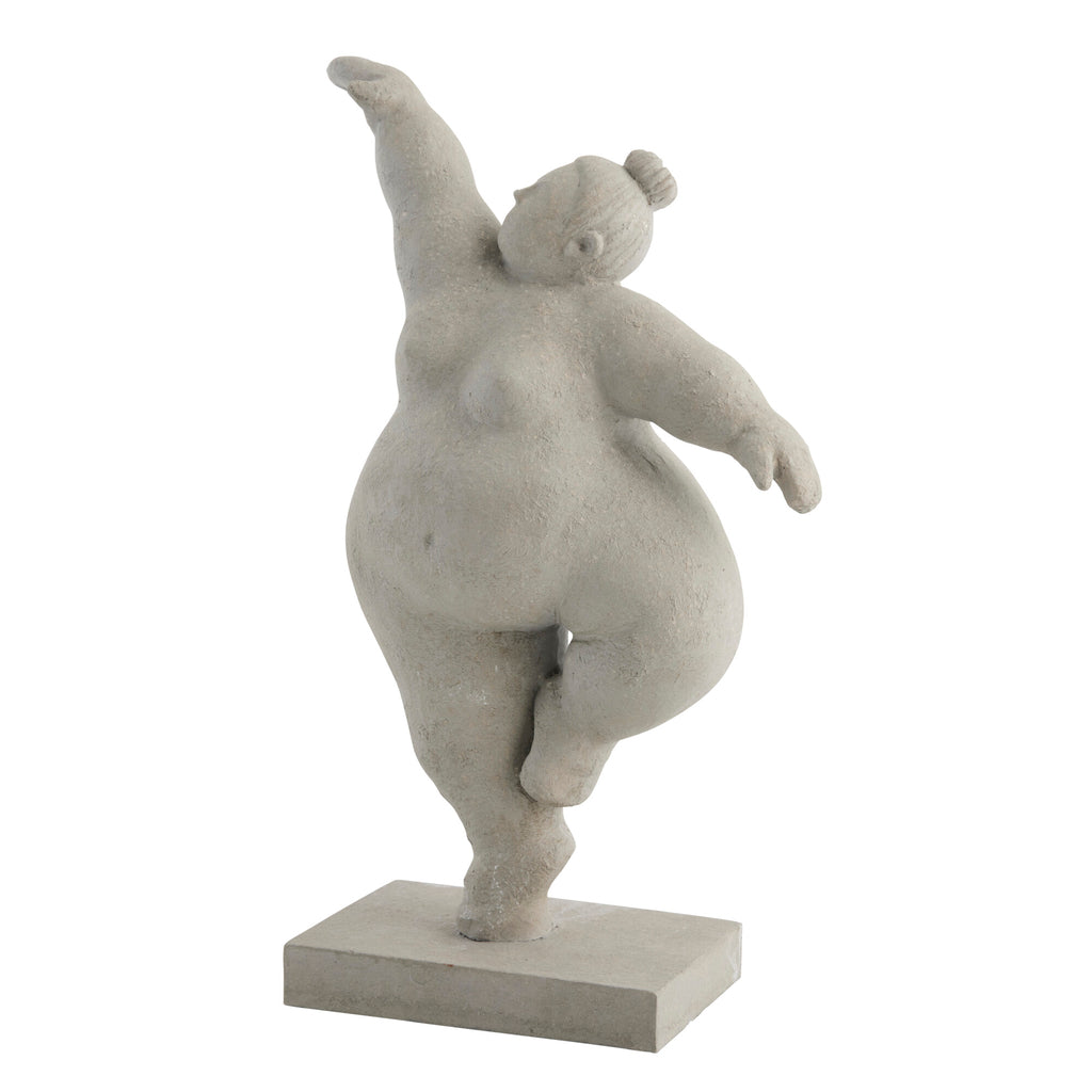 Lene Bjerre - Decoratief figuur 'Serafina' (28.8cm hoog, Grijs)