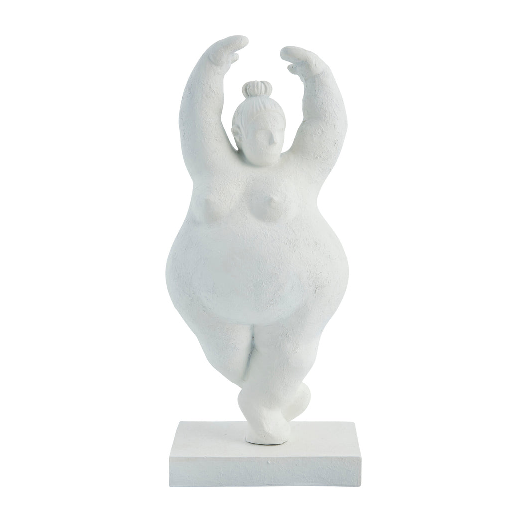 Lene Bjerre - Decoratief figuur 'Serafina' (28cm hoog, Wit)