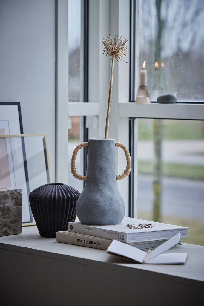 Lene Bjerre - Vase 'Ayelle' (25,5 cm, gris foncé)