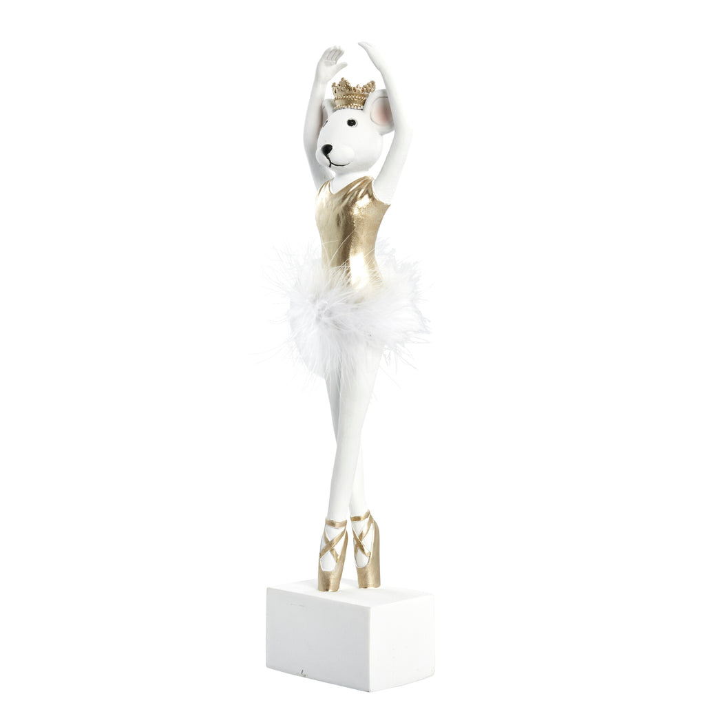 Lene Bjerre - Decoratief figuur 'Salinna' (32.5cm hoog, Wit, Variant A)