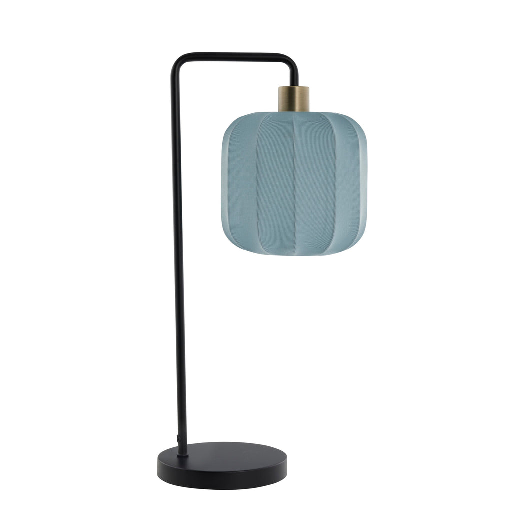 Lene Bjerre - Lampe de table 'Sashie' (28cm, Bleu)