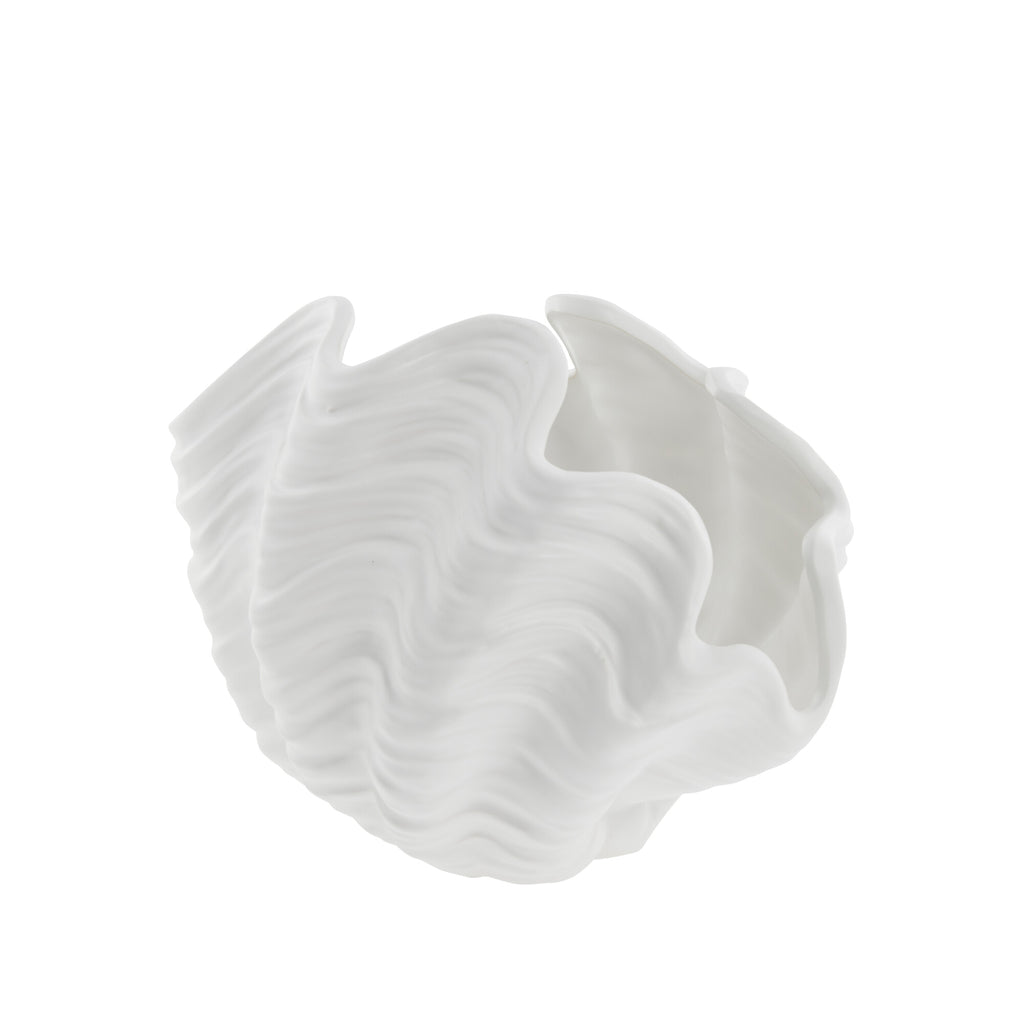 Lene Bjerre - Coquille décorative 'Shelise' (Blanc, 18cm)