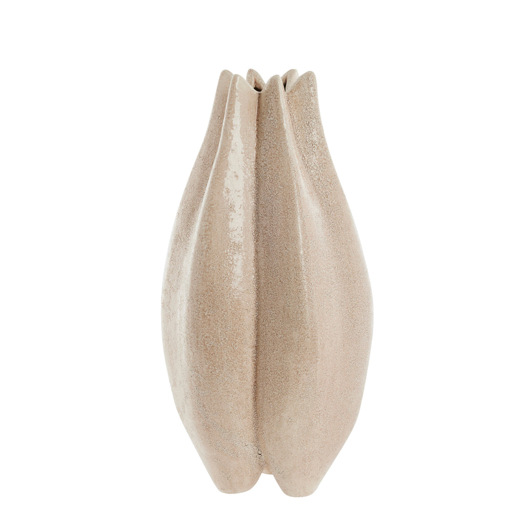 Lene Bjerre - Vase 'Valona' (Leinen, 40,5 cm)