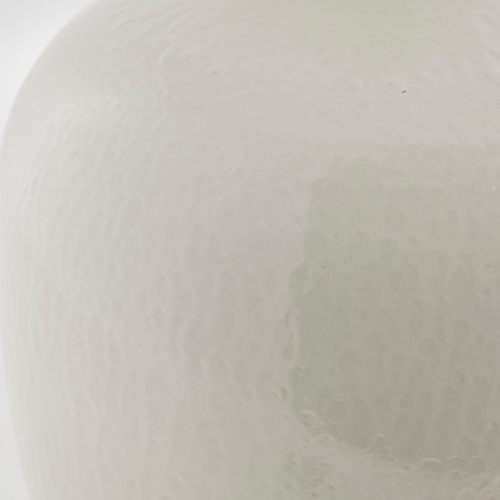 Lene Bjerre - Vase 'Vasilia' (Blanc cassé, 32cm)