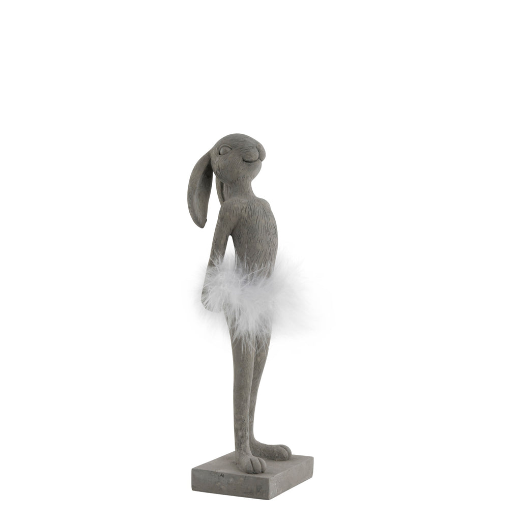 Lene Bjerre - Figurine décorative 'Semilla' (26,8 cm de haut, Gris)