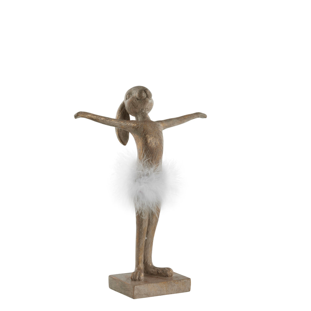 Lene Bjerre - Figurine décorative 'Semilla' (26,5 cm de haut, Or)