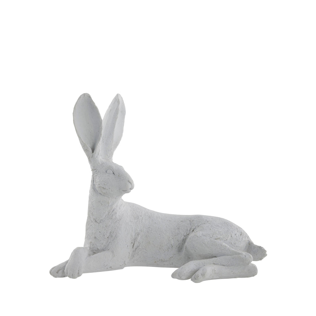 Lene Bjerre - Lapin de Pâques décoratif 'Sevonia' (29 cm de haut, Blanc)