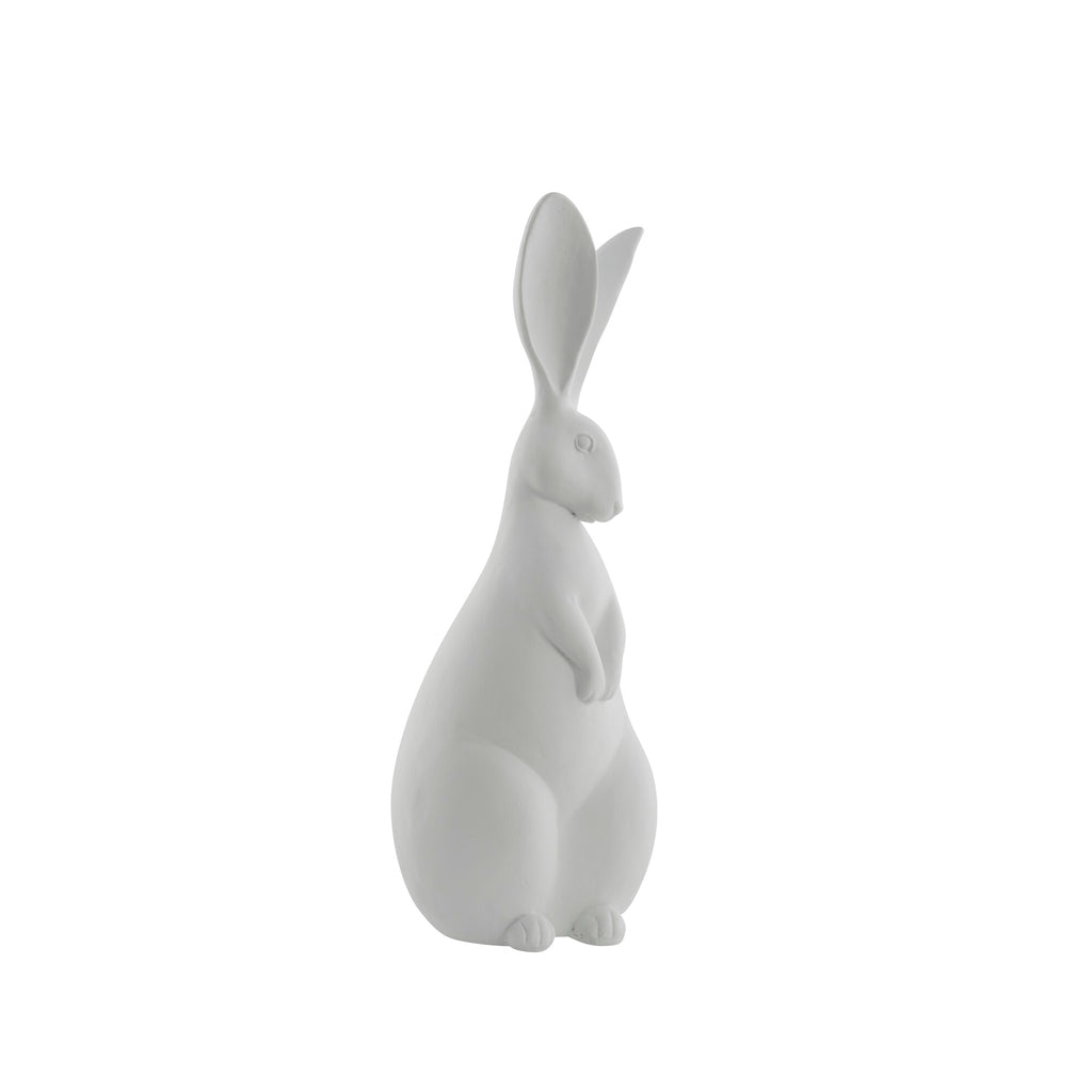 Lene Bjerre - Lapin de Pâques décoratif 'Sevelle' (34,9 cm de haut, Blanc)