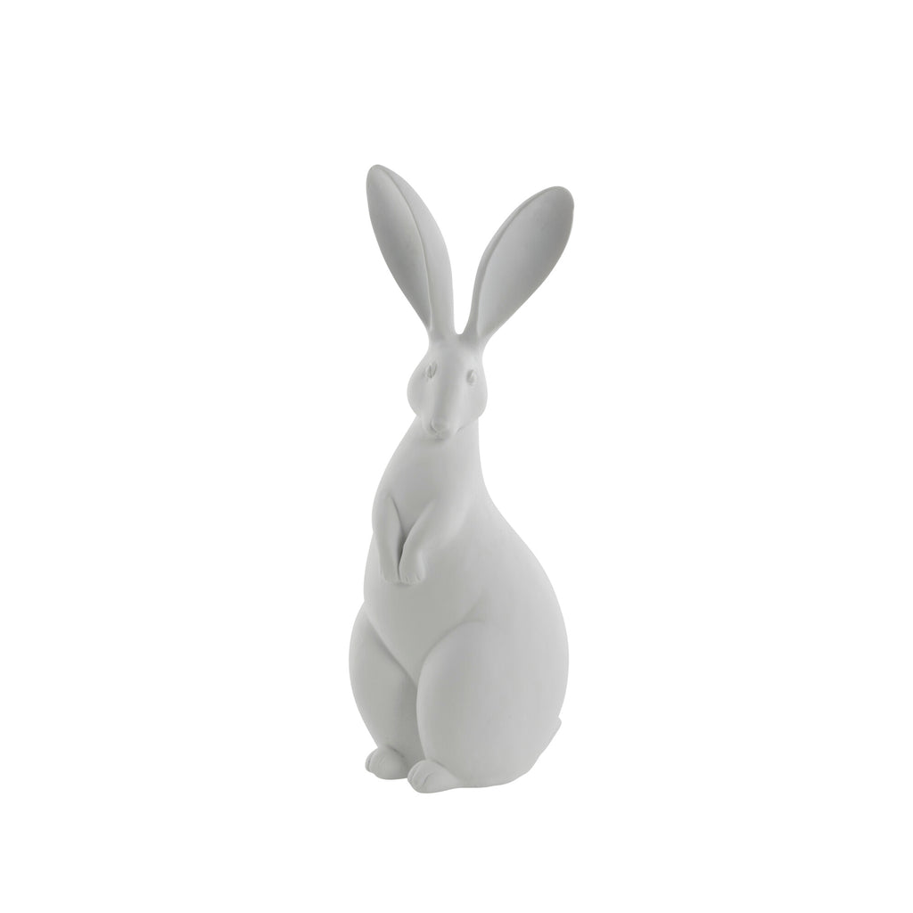 Lene Bjerre - Lapin de Pâques décoratif 'Sevelle' (34,9 cm de haut, Blanc)