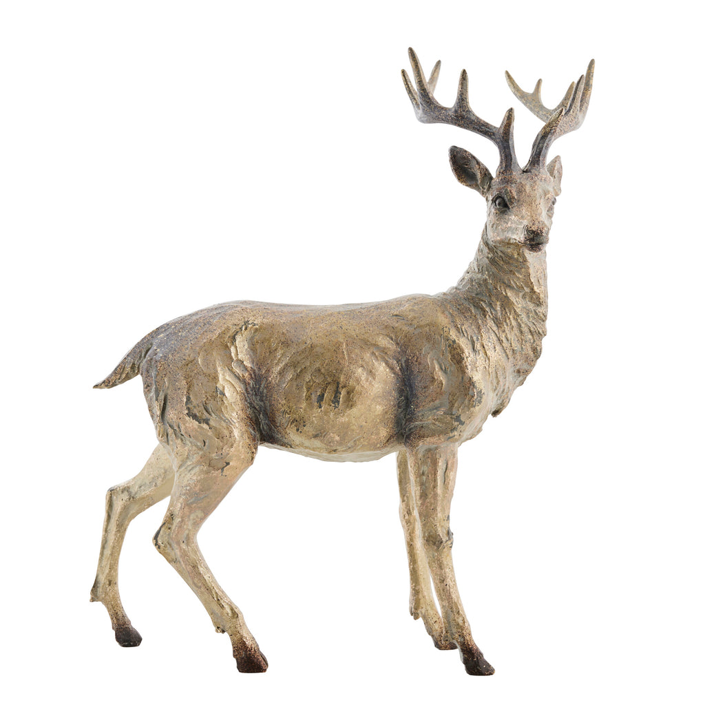 Lene Bjerre - Cerf décoratif 'Daisy' (44,5 cm de haut, Bronze)