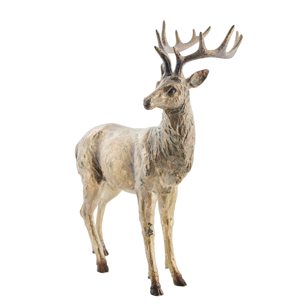 Lene Bjerre - Cerf décoratif 'Daisy' (44,5 cm de haut, Bronze)