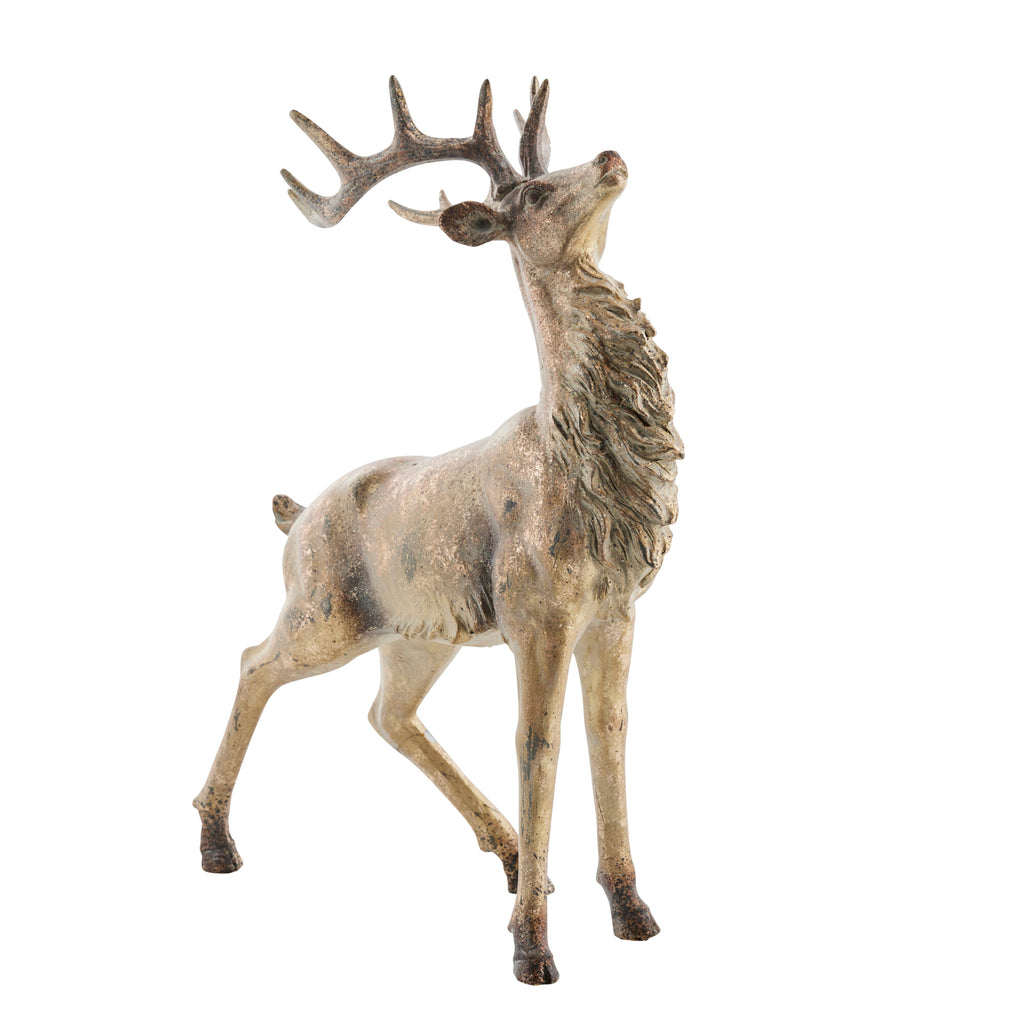 Lene Bjerre - Cerf décoratif 'Daisy' (41,5 cm de haut, Bronze)