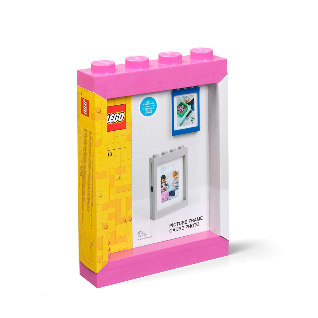 Lego - Fotolijst 'Brick' (Roze)